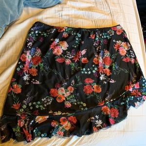 Floral Dollskill skirt